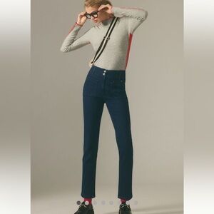 Anthropologie - Maeve Junie High-Rise Slim-Leg Jeans